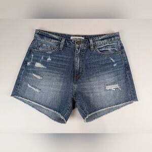 NEW Flying Monkey Platinum Women's Denim Jean Shorts Size 28 Cotton